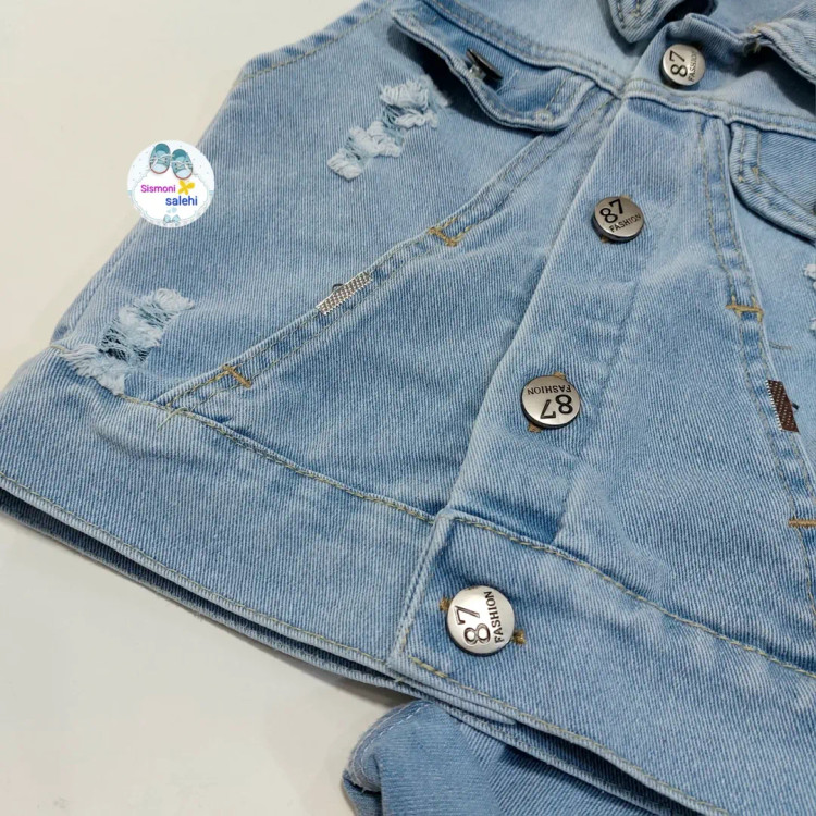 جلیقه جین بچگانه