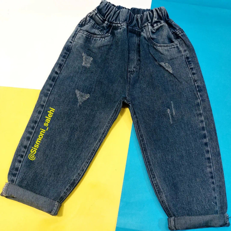 شلوار جین مام بچگانه