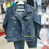 ست کت و شلوار جین بچگانه