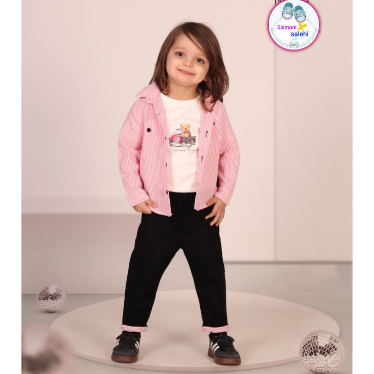 پیراهن نخی بچگانه