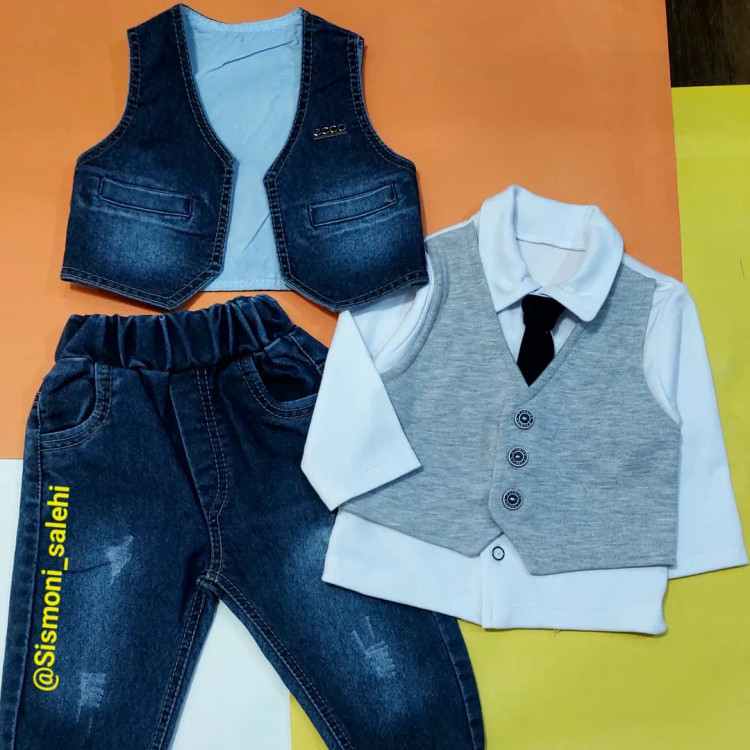 ست ژیله و شلوار پسرانه