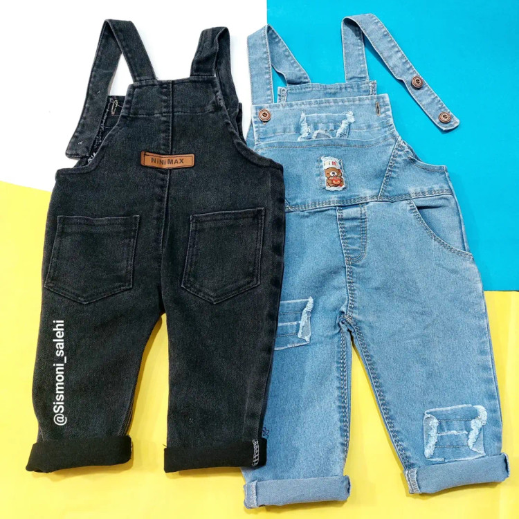 بیلر جین زغالی بچگانه