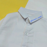 بلوز سفید بچگانه