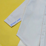 بلوز سفید بچگانه