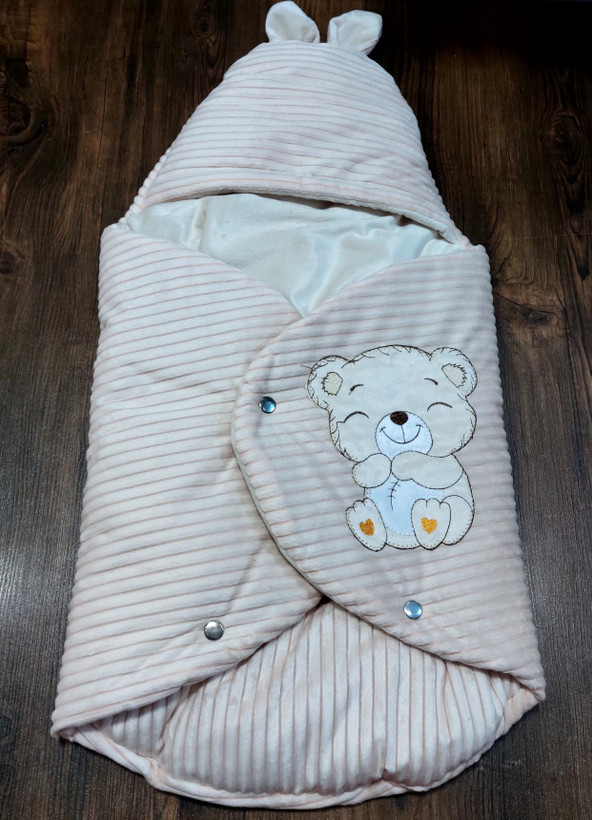 خرید قنداق سوئیسی مخمل راه راه با قیمت مناسب