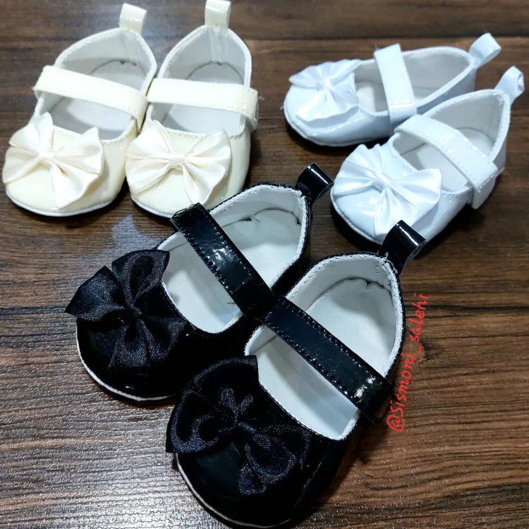 پاپوش ورنی نوزاد