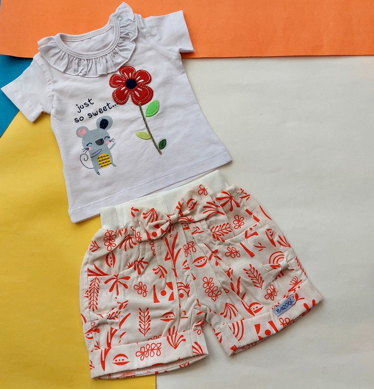 بلوز شورت نوزادی