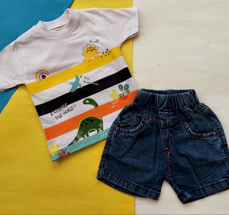 بلوز شورت پسرانه بی بی لایف