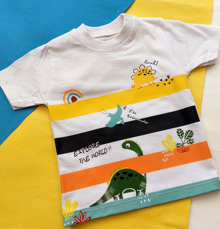 تیشرت سفید پسرانه