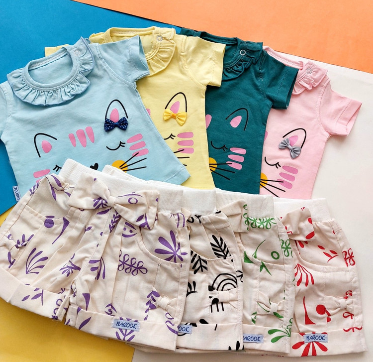 خرید بلوز شورت دخترانه ارزان تر از همه جا