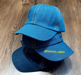 کلاه جین لبه دار