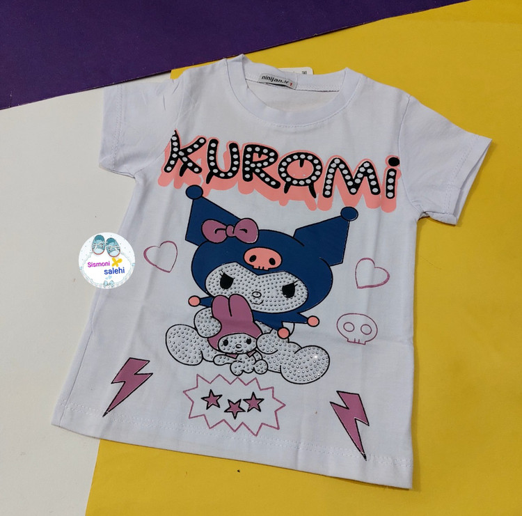 تیشرت سفید بچگانه