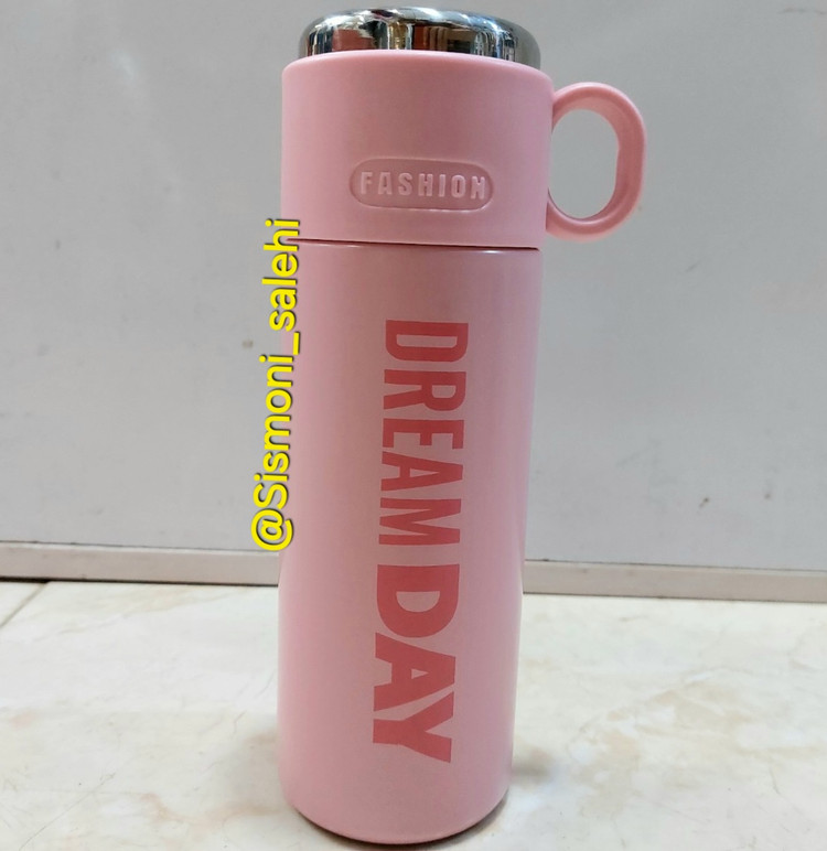 فلاسک استیل لیوان دار