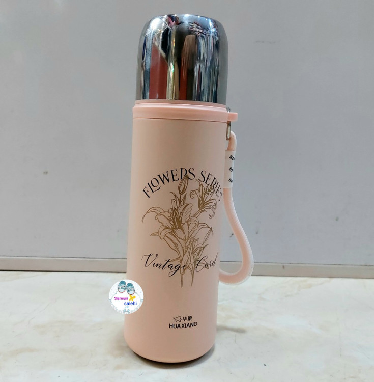 فلاسک استیل 304 با حجم نیم لیتر