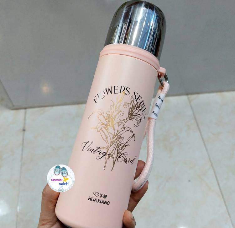 فلاسک استیل 304 دسته دار