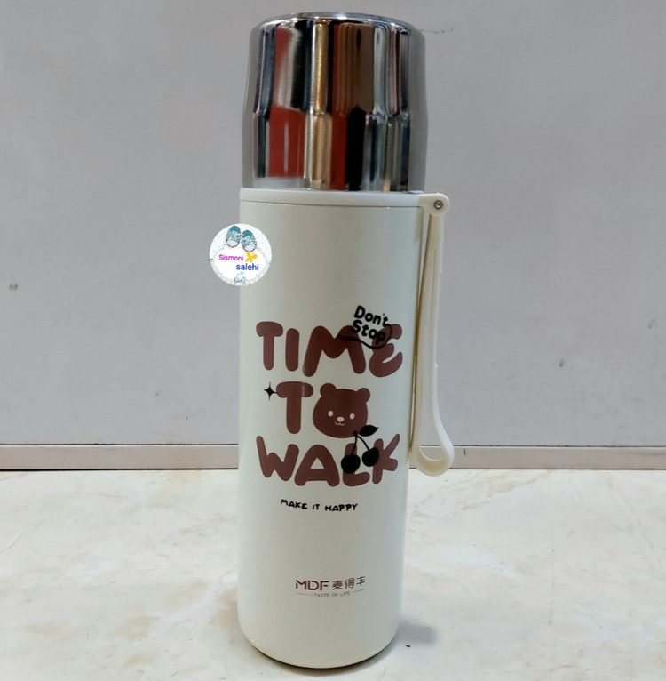 فلاسک استیل دسته سیلیکونی ۵۰۰ میل