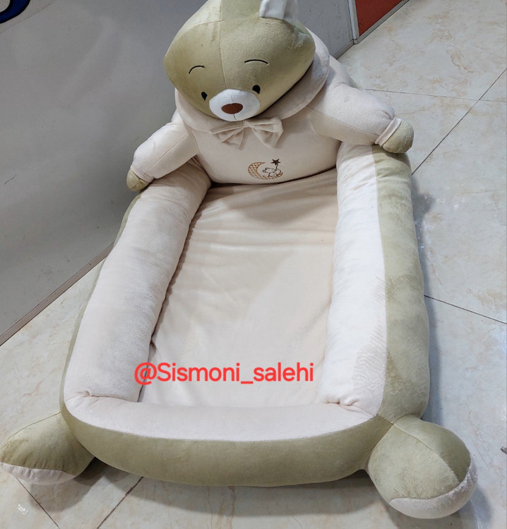 تشک مخمل لبه دار خرس تدی