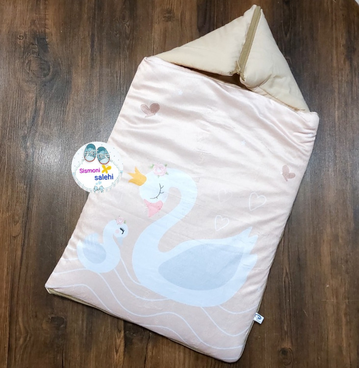 قنداق فرنگی مخمل نوزاد