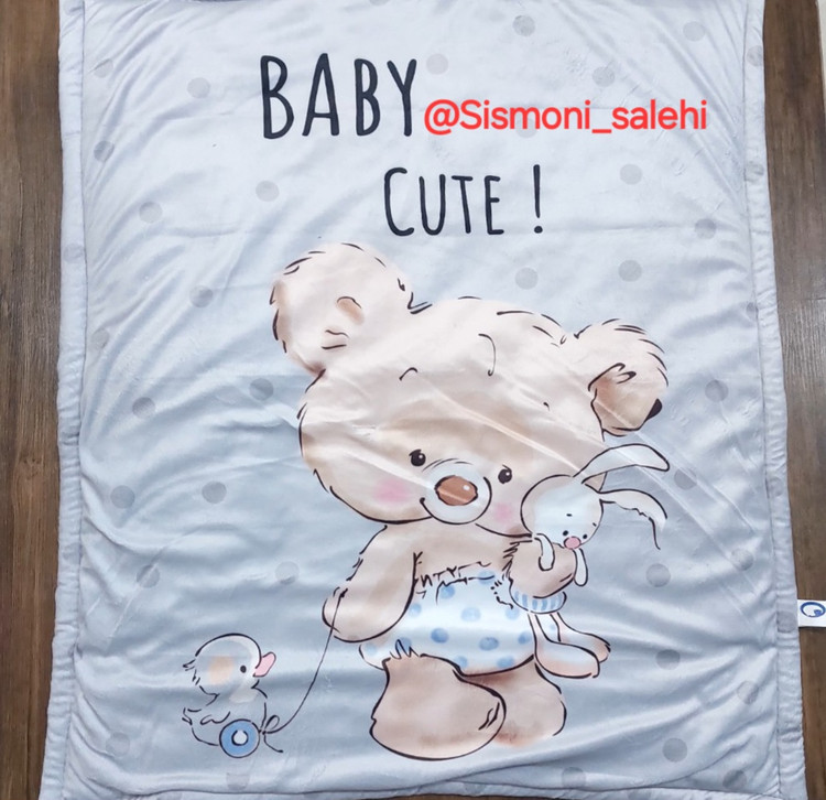 لحاف مخمل نوزاد