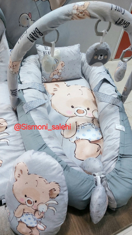 تشک گاردار مخمل نوزاد