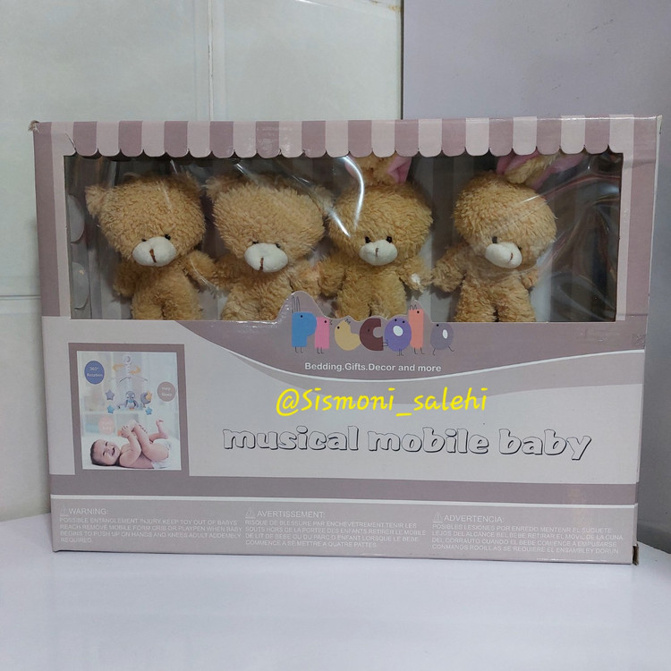 خرید آویز موزیکال تخت و گهواره نوزاد با قیمت مناسب و ارسال فوری