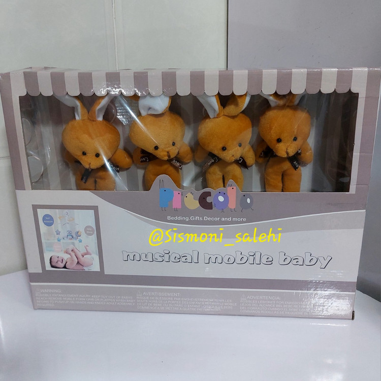 آویز موزیکال گهواره نوزاد
