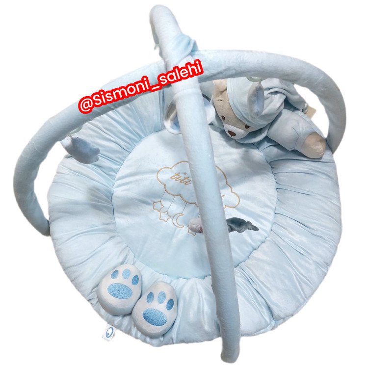 تشک بازی مخمل عروسکی نوزاد