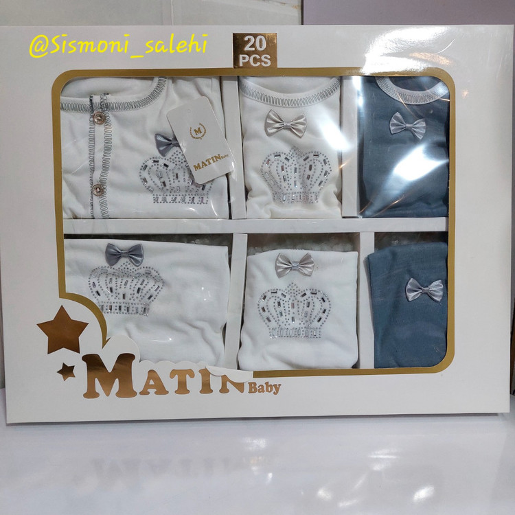 ارسال فوری ست 19 تکه لباس نوزادی