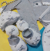 ست ۷ تکه بیمارستانی نوزاد پنبه ۱۰۰ درصد