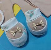 ست ۷ تکه بیمارستانی نوزاد پنبه ۱۰۰ درصد