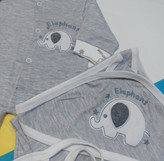 ست ۷ تکه بیمارستانی نوزاد پنبه ۱۰۰ درصد