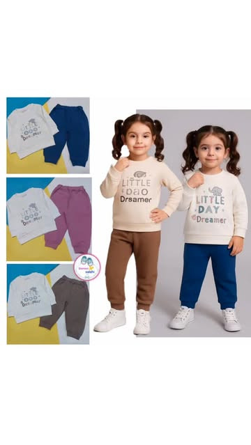 خرید بلوز شلوار پنبه دخترانه ارزانتر از همه جا