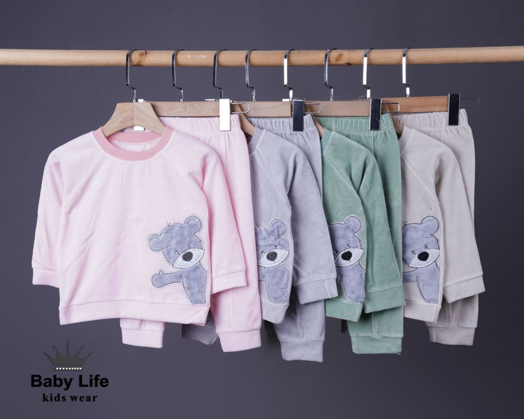 خرید بلوز شلوار مخمل سوئیت خرس ارزانتر از همه جا