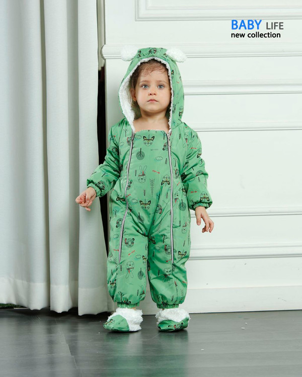 کاپشن سرهمی نوزاد