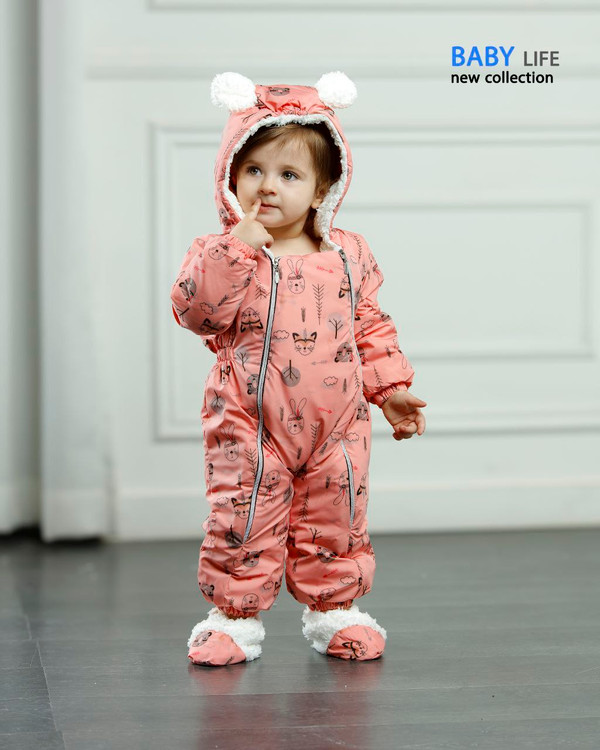 خرید کاپشن سرهمی نوزاد داخل پشمی ارزانتر از همه جا