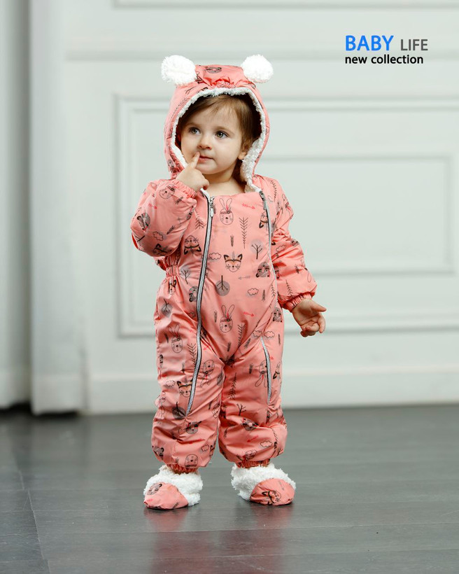 خرید کاپشن سرهمی نوزاد داخل پشمی ارزانتر از همه جا