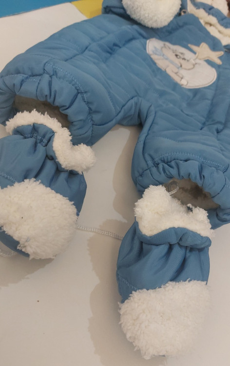 کاپشن سرهمی به همراه پاپوش