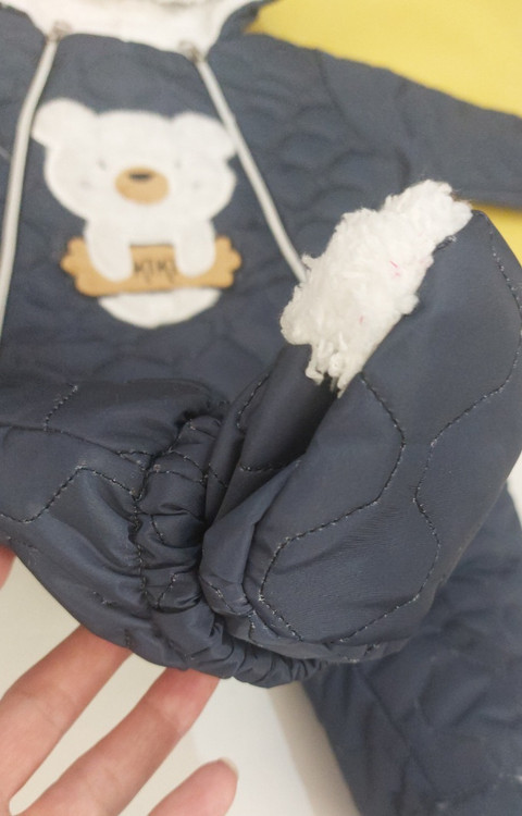 کاپشن سرهمی نوزاد