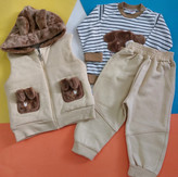 خرید ۳ تکه پافر دار ارزانتر از همه جا