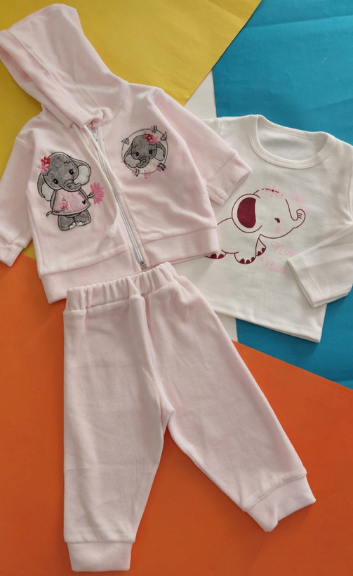 لباس مخمل بچگانه