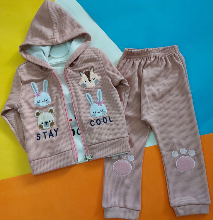 خرید ست لباس بیسکوئیتی بچگانه ارزانتر از همه جا