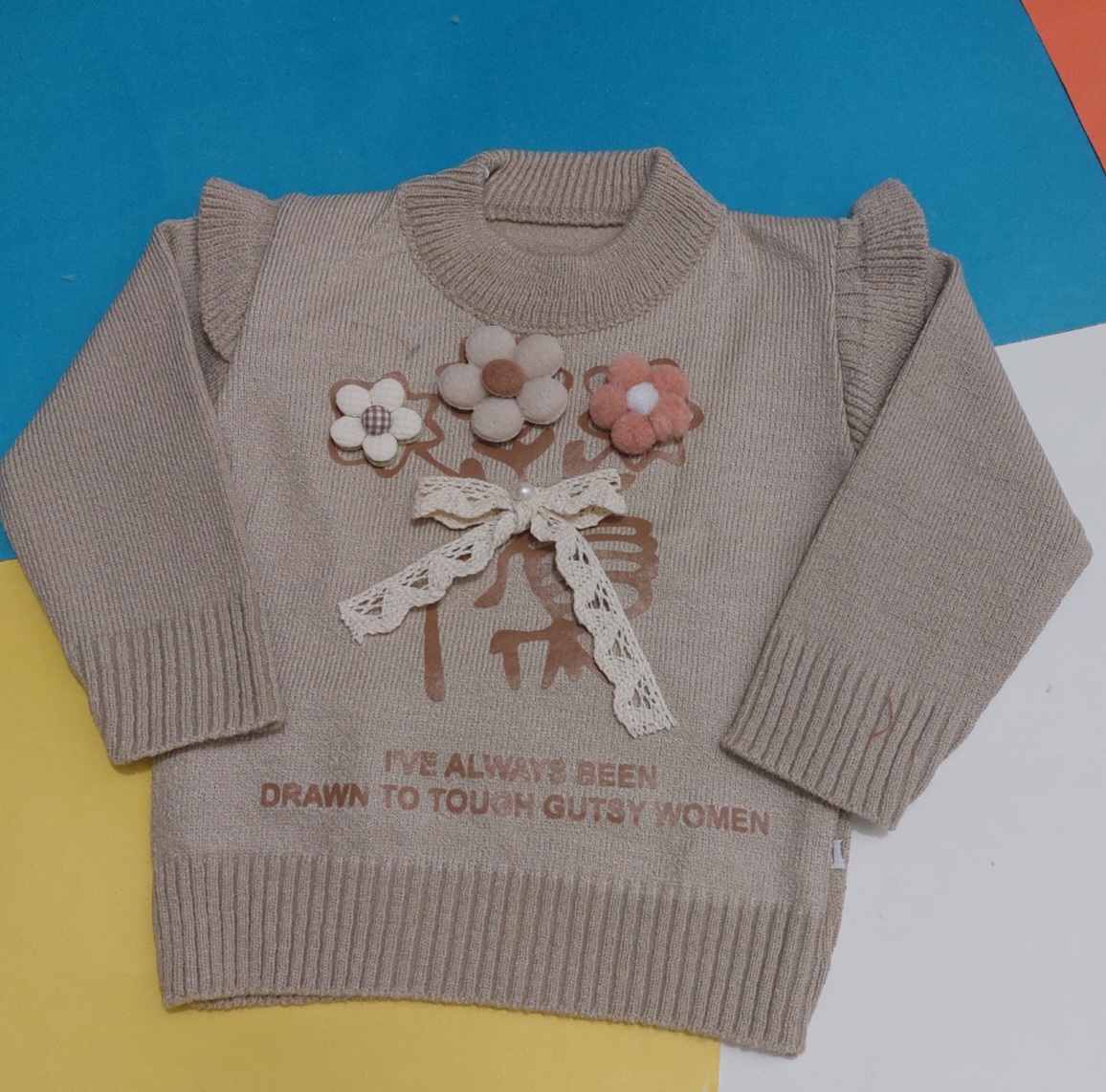 خرید بلوز بافت دخترانه ارزانتر از همه جا