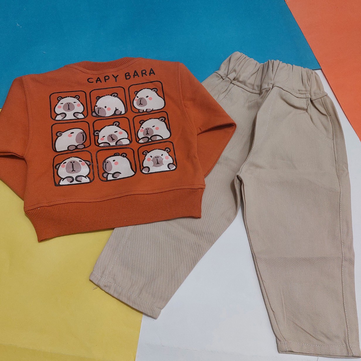 شلوار کتان بچگانه