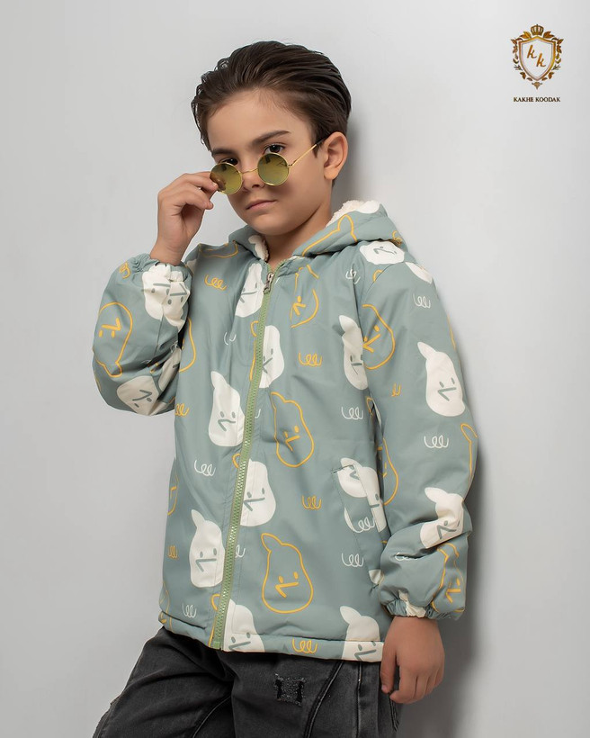 خرید کاپشن Tc ضد آب داخل پشمی کلاهدار ارزانتر از همه جا