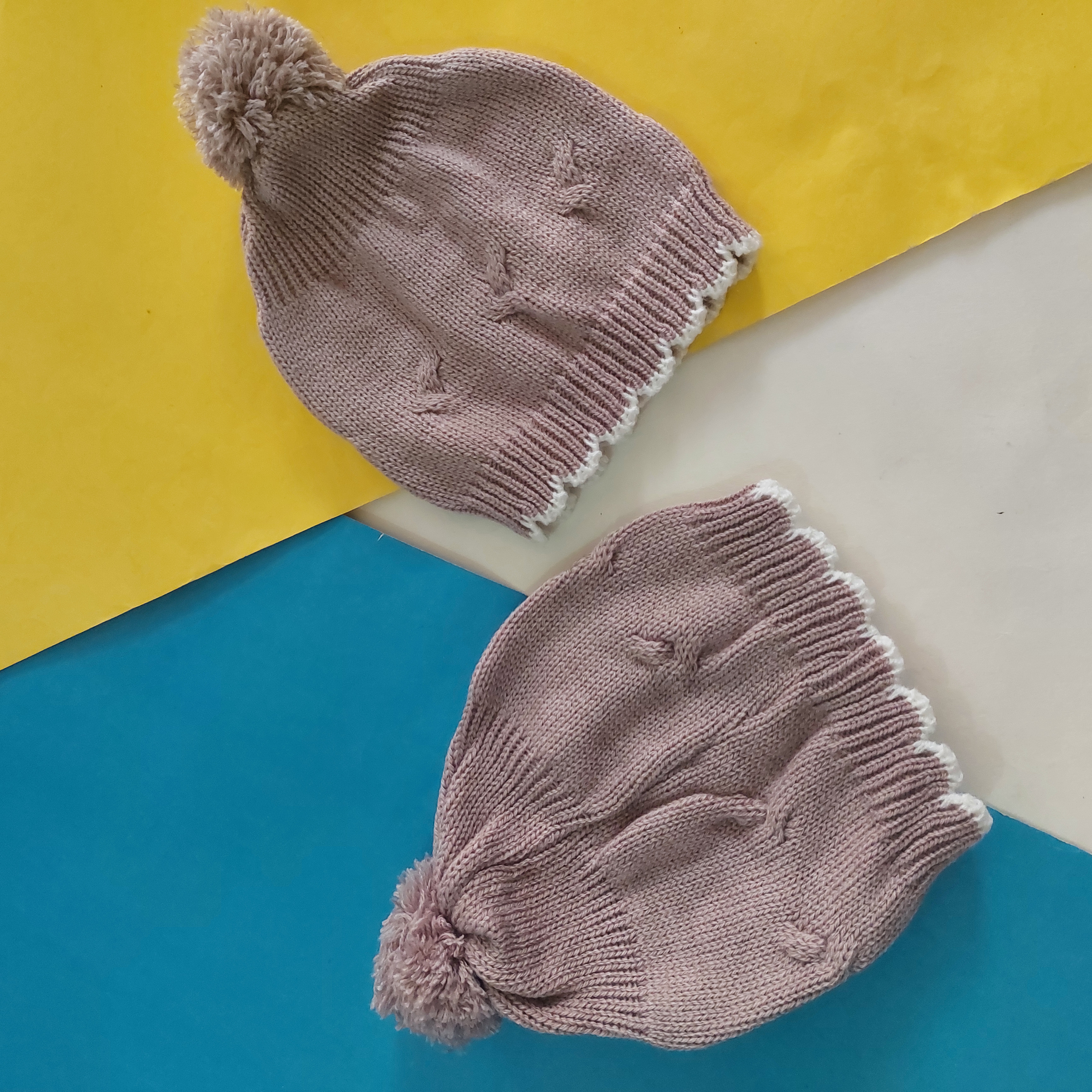 خرید کلاه بافت دخترانه ارزانتر از همه جا