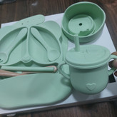 خرید سرویس غذاخوری سیلیکونی کودک ارزانتر از همه جا