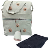 خرید کوله پشتی چرم مادر و کودک پایین ترین قیمت