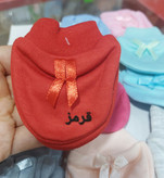 دستکش نوزادی پاپیون دار
